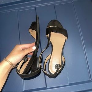 FREE black low heels